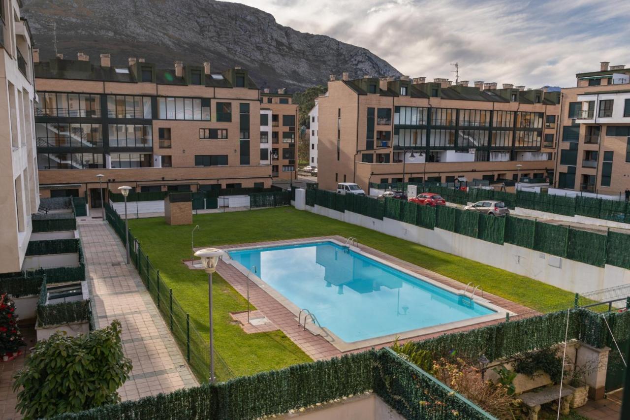 La Xalda, apartamento con piscina a 10 km de Llanes Exterior foto